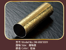 名亮不锈钢管     花纹管系列-欧式花纹SN-HW1009